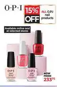Dis-Chem O.P.I Nail Products-Each offer