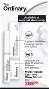 Dis-Chem The Ordinary Multi Peptide Lash & Brow Serum-5ml offer