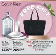 Dis-Chem Calvin Klein Ck One Essense 452999-100ml offer