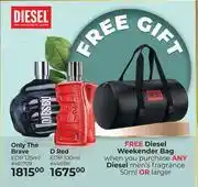 Dis-Chem Diesel Only The Brave EDP 462709-125ml offer