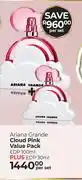 Dis-Chem Ariana Grande Cloud Pink Value Pack (EDP 100ml Plus EDP 30ml)-Per Set offer