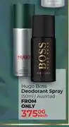 Dis-Chem Hugo Boss Deodorant Spray Assorted-150ml Each offer