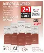 Dis-Chem Solal Face Care Products-Each offer