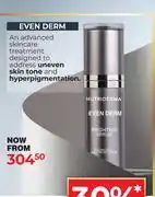 Dis-Chem Nutriderma Even Derm Face Care Products-Each offer
