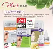 Dis-Chem Skin Republic Face Care Products-Each offer