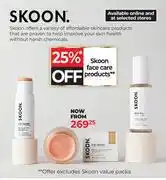 Dis-Chem Skoon Face Care Products-Each offer