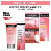 Dis-Chem Neutrogena Bright Boost Face Care Products-Each offer