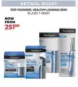 Dis-Chem Neutrogena Retinol Boost Face Care Products-Each offer