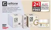 Dis-Chem Celltone Face Care Products-Each offer