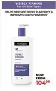 Dis-Chem Neutrogena Visibly Firming Face Care Products-Each offer