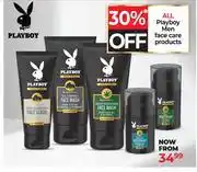 Dis-Chem Playboy Men Face Care Products-Each offer