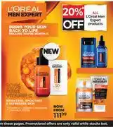Dis-Chem L'Oreal Men Expert Products-Each offer