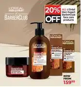 Dis-Chem L'Oreal Men Expert Barber Club Face Care Products-Each offer