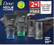 Dis-Chem Dove Men + Care Face Care Products-Each offer
