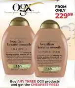 Dis-Chem OGX Products-Each offer