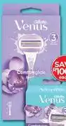 Dis-Chem Venus Comfortglide Breeze 3 Blade Razor Contains Handle Plus 2 Cartridges (63059)-Each offer