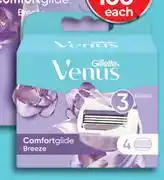 Dis-Chem Venus Comfortglide Breeze 3 Blade Cartridges 4 Cartridges (63061)-Each offer