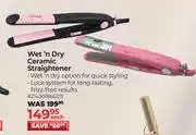 Dis-Chem Carmen Wet n Dry Ceramic Straightener (21430/66123)-Each offer