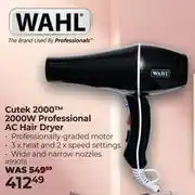 Dis-Chem Wahl Cutek 2000 2000W Professional AC Hair Dryer (99018) offer