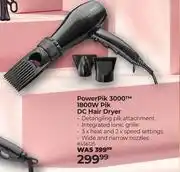 Dis-Chem Wahl Power Pik 3000 1800W Pik DC Hair Dryer (456125) offer
