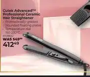 Dis-Chem Wahl Cutek Advanced Professional Ceramic Hair Straightener (108832) offer