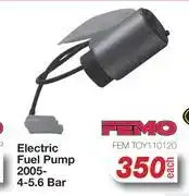 AutoZone FEMO Electric Fuel Pump 2005-4-5.6 Bar FEM.TOY 110120 offer