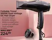 Dis-Chem Wahl Foldable Travel 1000W Dual Voltage DC Hair Dryer (456803) offer