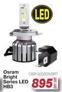 AutoZone Osram Bright Series LED HB3 OSR.9005DWBRT-Per Set offer