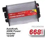 AutoZone AutoKraft 400W Power Inverter 12/24V FED.CAR400W offer