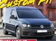 AutoZone Race Rubber Carpet Mat Set For VW Caddy P/Van 2005- FED.MATCPT401 offer