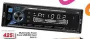 AutoZone Star Sound Multimedia Fixed Face USB/SD Card Aux In STA.SSUSB210BT-Each offer
