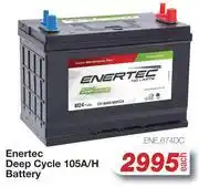 AutoZone Enertec Deep Cycle 105A/H Battery ENE.674DC-Each offer