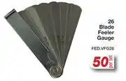 AutoZone Tomi Hawk 26 Blade Feeler Gauge FED.VFG26-Each offer