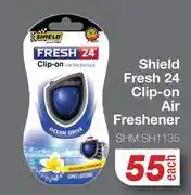 AutoZone Shield Fresh 24 Clip On Air Freshener SHM.SH1135-Each offer