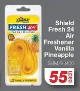 AutoZone Shield Fresh 24 Air Freshener Vanilla Pineapple SHM.SH400-Each offer