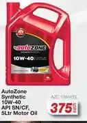 AutoZone Auto Zone Synthetic 10W-40 API SN/CF, Motor Oil-AZC.10W405L-5L Each offer