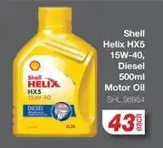 AutoZone Shell Helix HX5 15W-40, Diesel Motor Oil SHL.96954-500ml Each offer