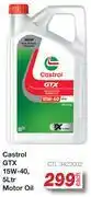 AutoZone Castrol GTX 15W-40, Motor Oil CTL.3422032-5L Each offer