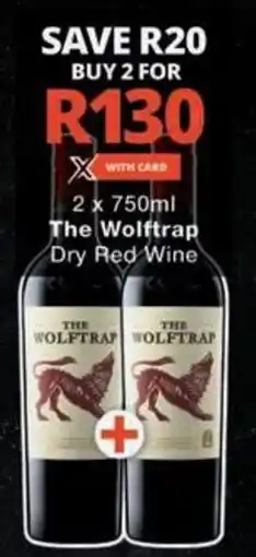 Checkers Hyper The Wolftrap Dry Red Wine offer
