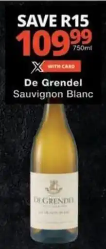 Checkers Hyper De Grendel Sauvignon Blanc offer
