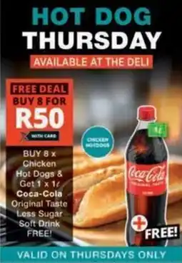 Checkers Hyper Chicken Hot Dogs offer