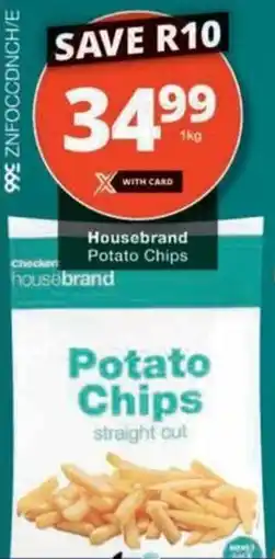 Checkers Hyper Housebrand Potato Chips offer