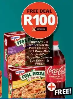 Checkers Hyper Dr. Oetker Ital Pizza Classic offer