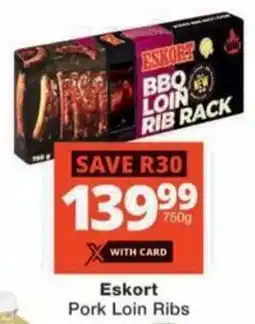 Checkers Hyper Eskort Pork Loin Ribs offer