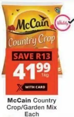 Checkers Hyper McCain Country Crop/ Garden Mix offer
