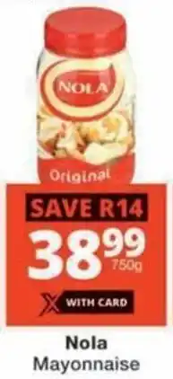 Checkers Hyper Nola Mayonnaise offer