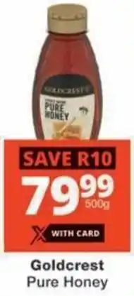 Checkers Hyper Goldcrest Pure Honey offer