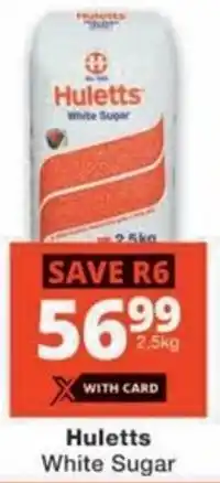 Checkers Hyper Huletts White Sugar offer