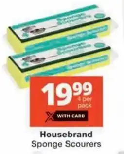 Checkers Hyper Housebrand Sponge Scourers offer