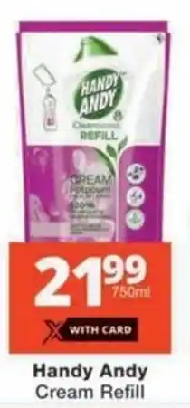 Checkers Hyper Handy Andy Cream Refill offer